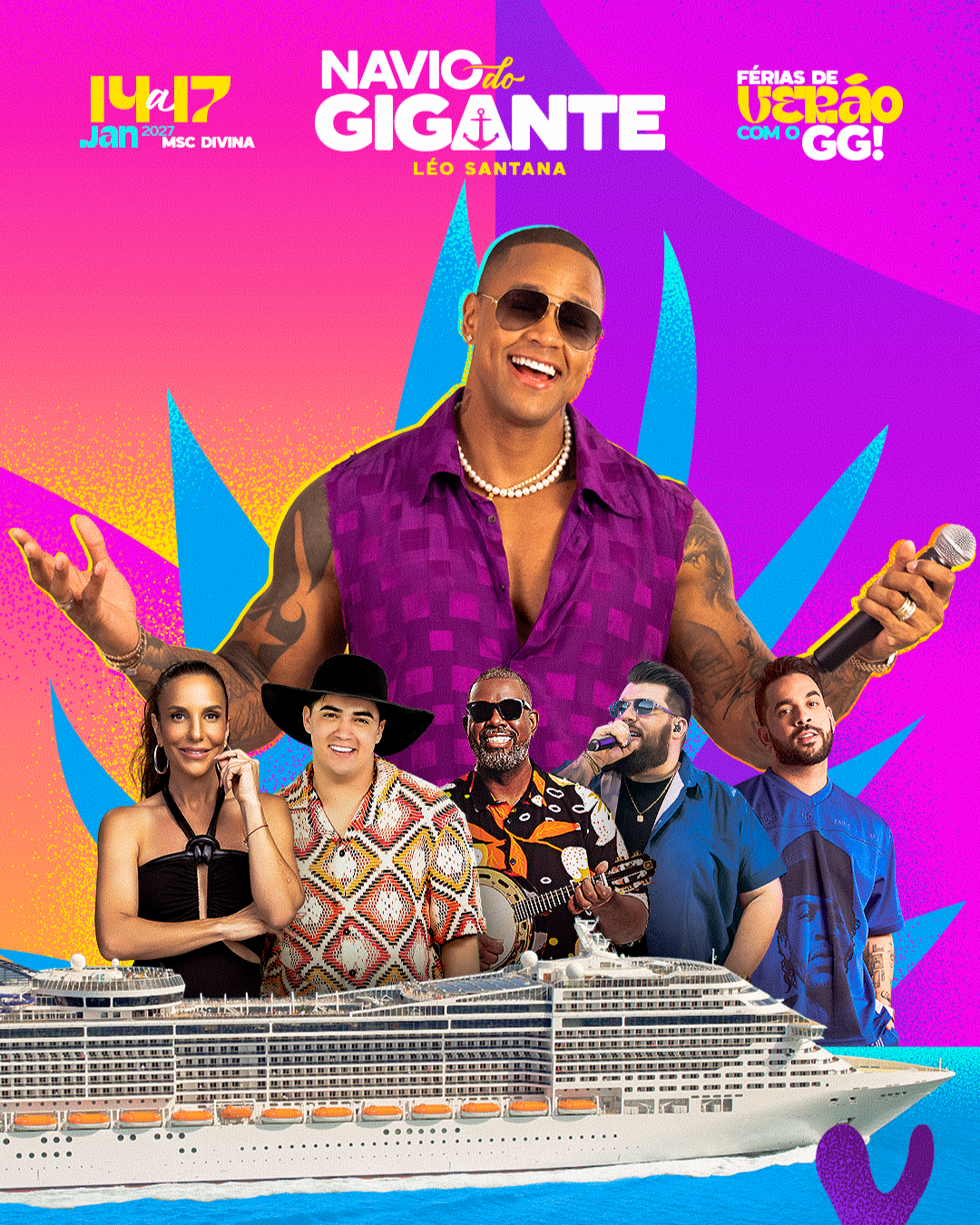 Navio do Gigante - 14 a 17/01/2027
