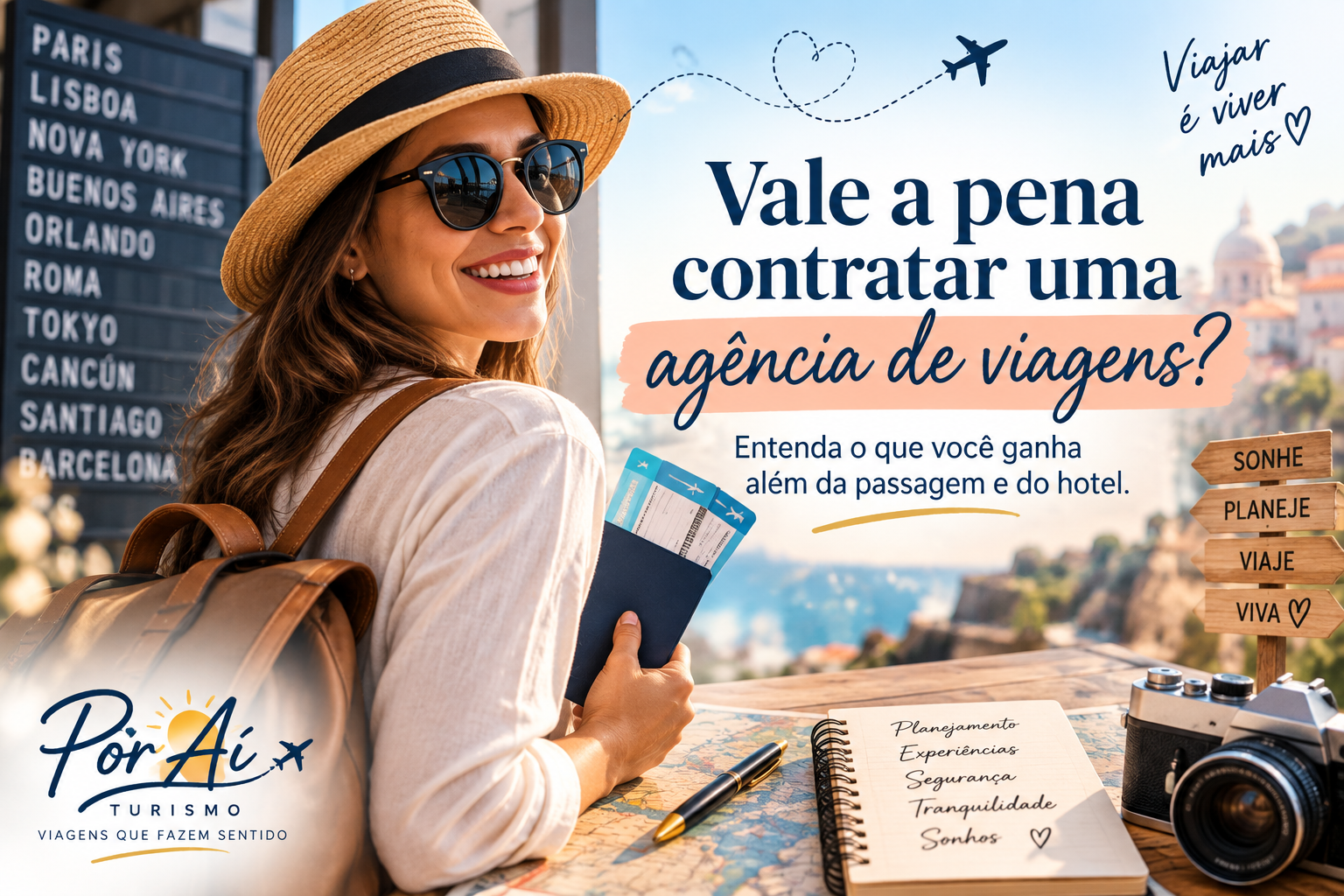 Vale a pena contratar uma agência de viagens?
